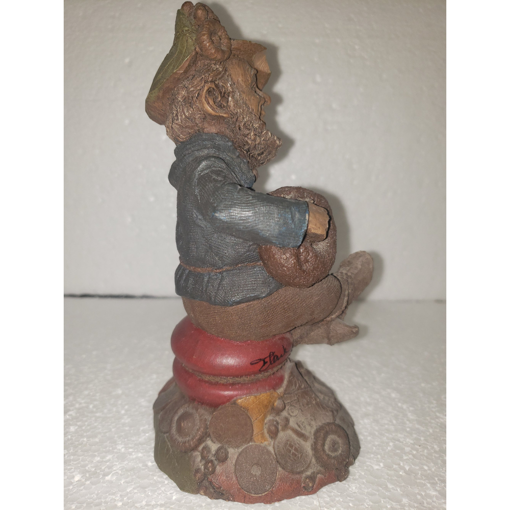 Tom Clark Clay Gnome Sculpture "Duncan" Vintage 1988
